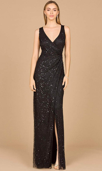 Lara Dresses 29096 - Sleeveless Gown 0 /  Black