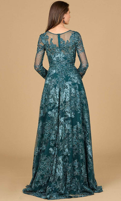 Lara Dresses 29148 - Long Sleeve Lace Evening Gown