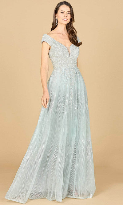 Lara Dresses 29160 - Lace Gown 0 /  Dusty sage