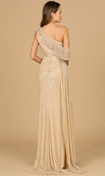 Lara Dresses 29168 - Draped One Shoulder Evening Gown