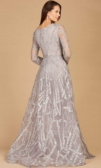 Lara Dresses 29352 - Long Sleeved Overskirt Gown Special Occasion Dress