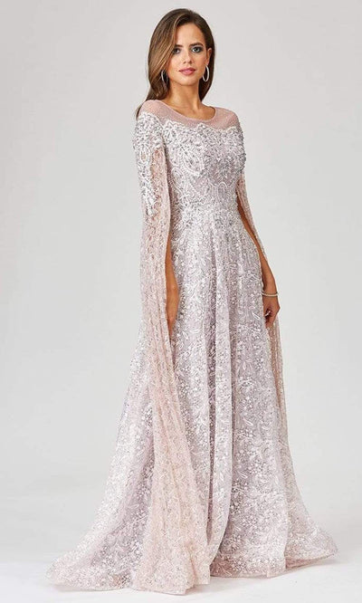 Lara Dresses - 29454 Embellished Long Sleeve A-Line Gown Mother of the Bride Dresses