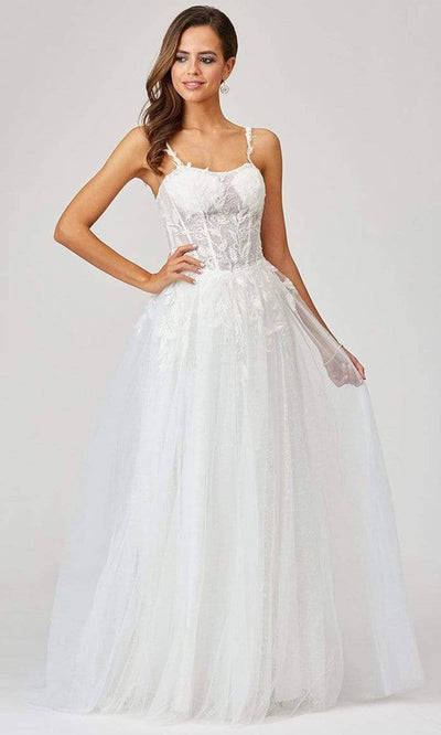 Lara Dresses - 51042 Sweetheart A-Line Gown Wedding Dresses 0 / Ivory