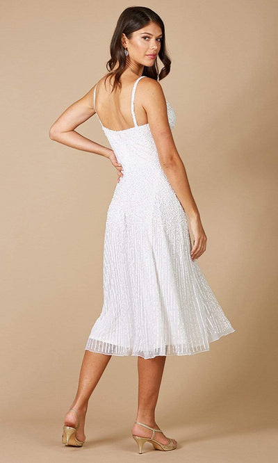 Lara Dresses - 51074 Knee-Length A-Line Evening Dress Wedding Dresses