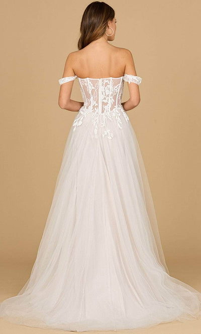 Lara Dresses 51114 - Off-Shoulder Wedding Gown