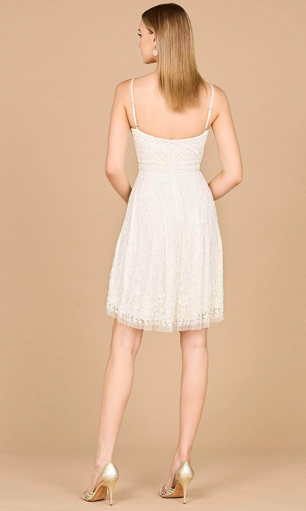 Lara Dresses 51172 - Embroidered Cocktail Dress