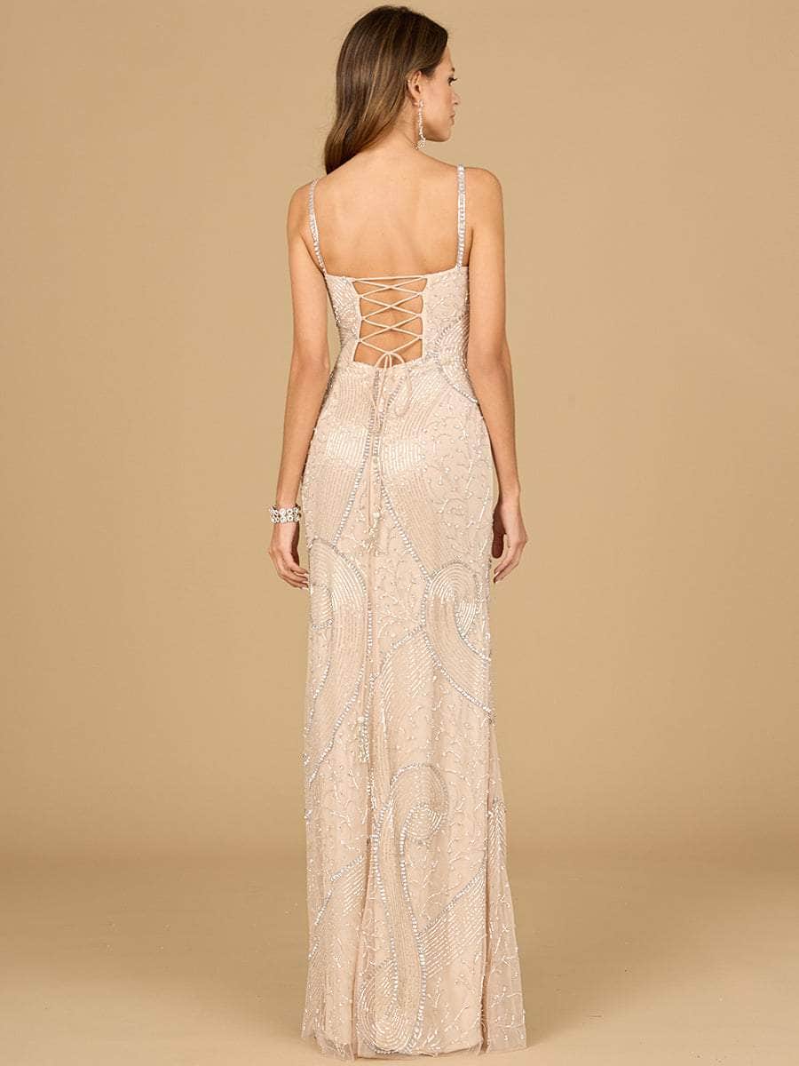 Lara Dresses 9934 - Lace-Up Back Prom Dress Special Occasion Dresses 