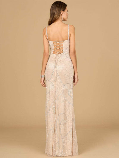 Lara Dresses 9934 - Lace-Up Back Prom Dress Special Occasion Dresses 