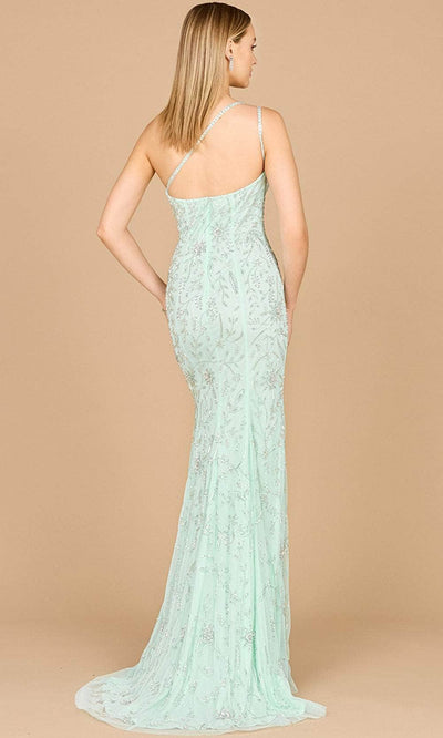 Lara Dresses 9938 - Asymmetrical Beaded Evening Dress Special Occasion Dresses 