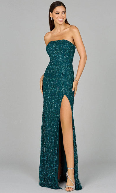 Lara Dresses 9952 - Strapless Beaded Evening Dress Special Occasion Dresses 