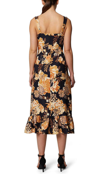 Laundry HU07D18 - Sleeveless Floral Casual Dress Cocktail Dresses