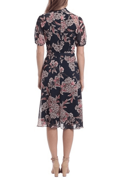 London Times T6521M - High Neck A-Line Casual Dress Special Occasion Dresses