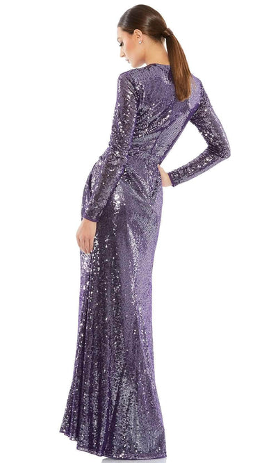 Mac Duggal 10824 - Sequined Evening Gown | ADASA Evening Dresses
