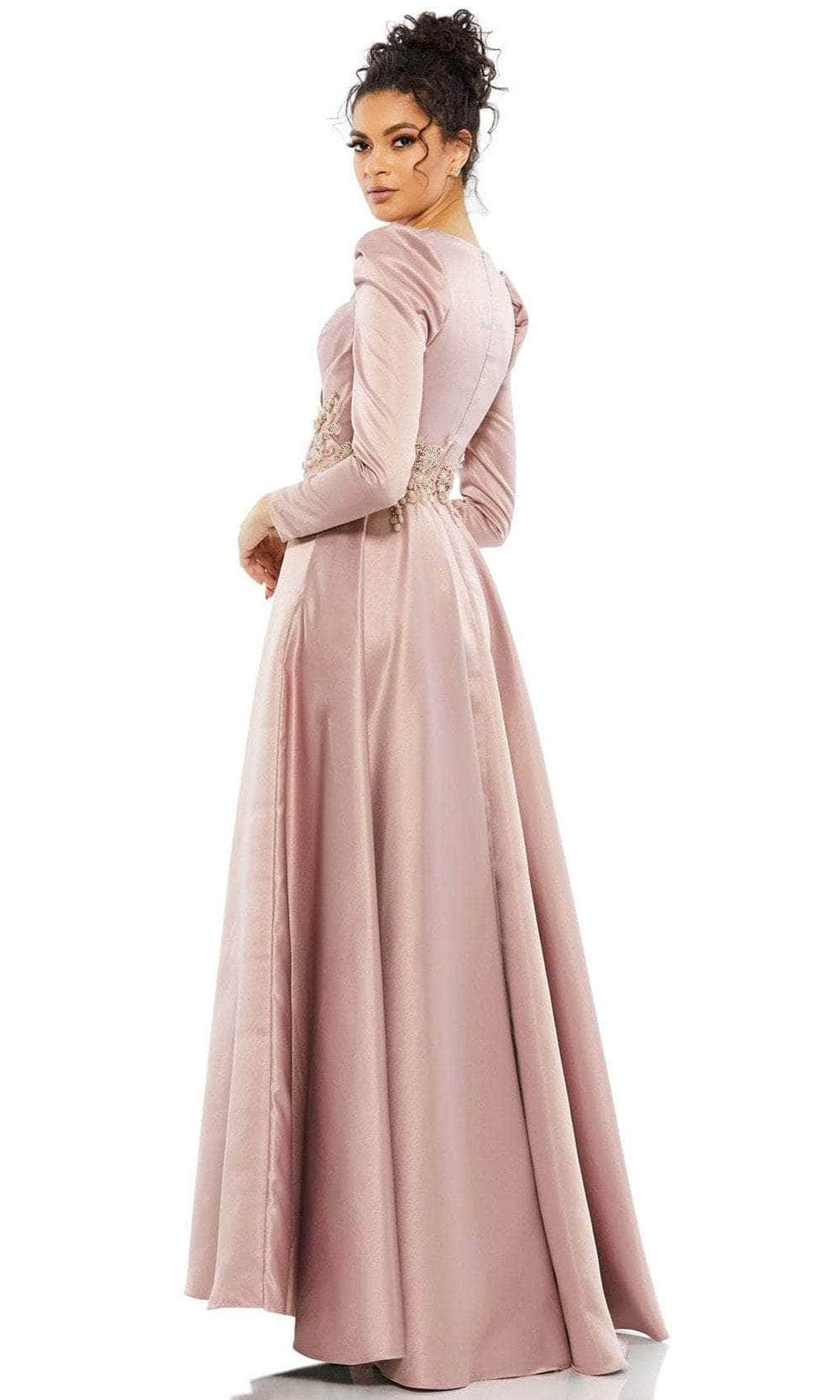 Mac Duggal 11221 - Long Puff Sleeve Formal Dress Special Occasion Dresses