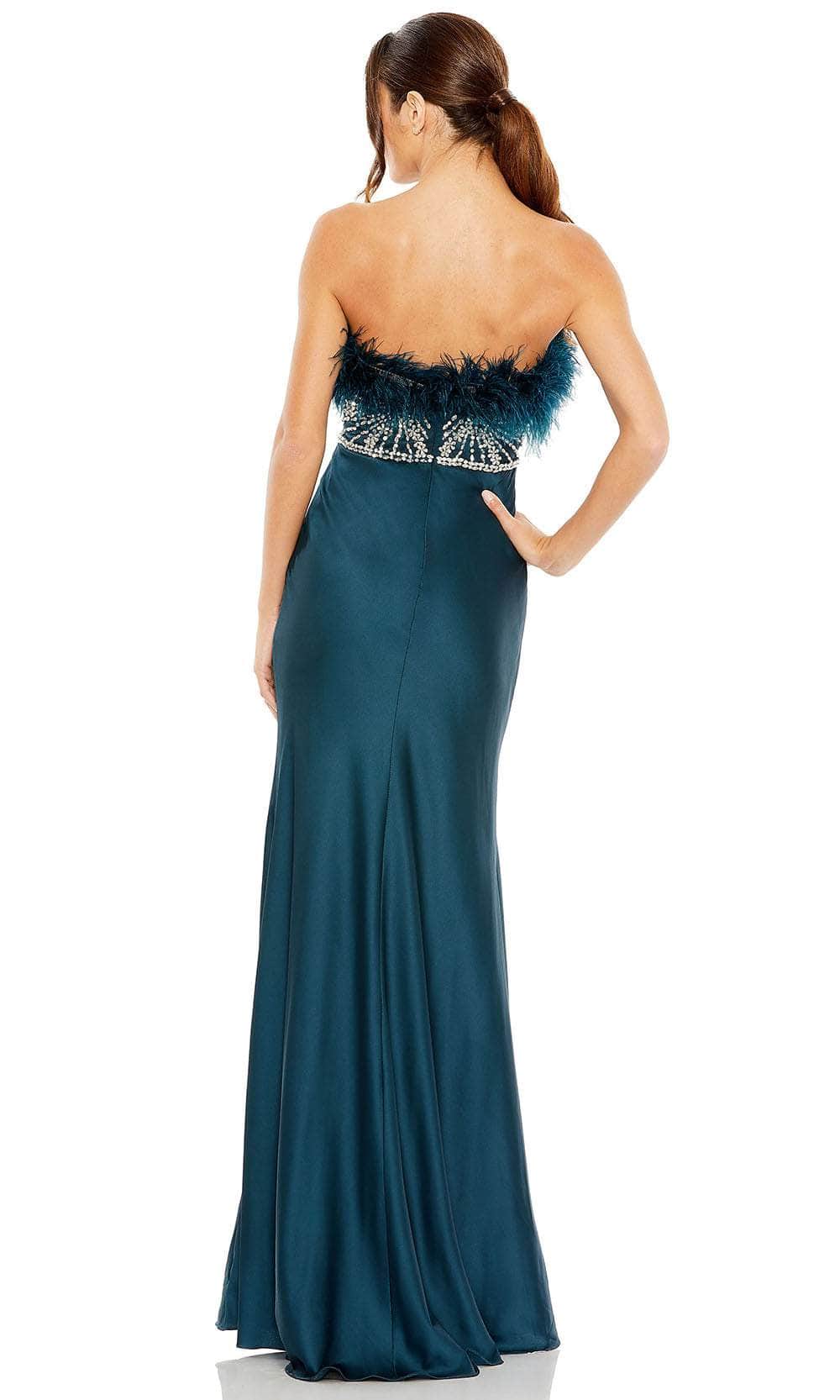 Mac Duggal 11686 - Fitted Bodice Beaded Gown Prom Dresses