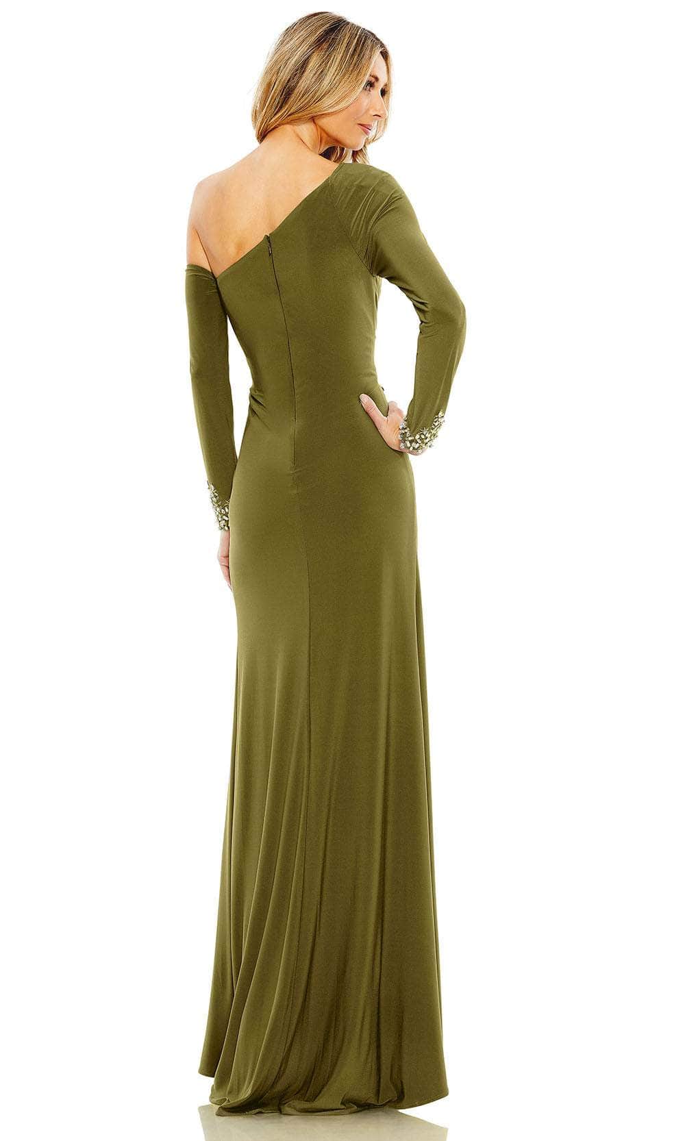 Mac Duggal 12489 - Beaded Cuff Evening Gown