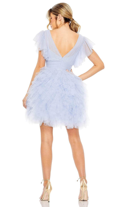 Mac Duggal 20505 - Ruffle Tulle Cocktail Dress Special Occasion Dress