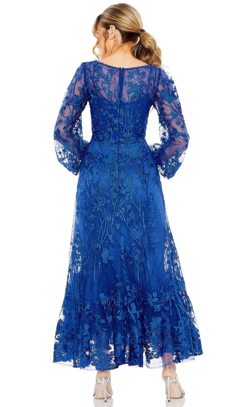 Mac Duggal 20512 - Sleeve Embroidered Dress
