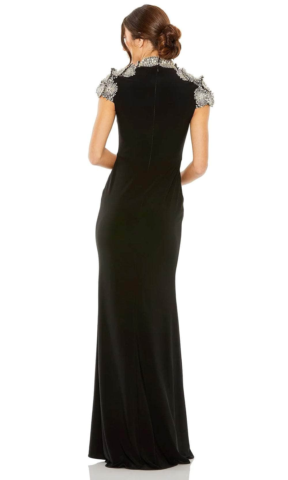 Mac Duggal 42055 - High Neck Sheath Evening Dress Evening Dresses