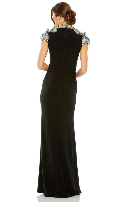 Mac Duggal 42055 - High Neck Sheath Evening Dress Evening Dresses