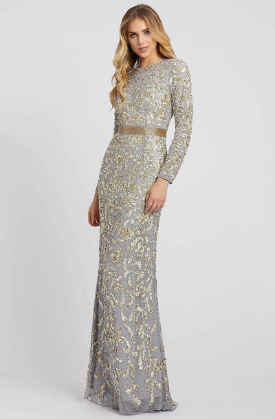 Mac Duggal - 4316D Sequined Lace Gown Evening Dresses