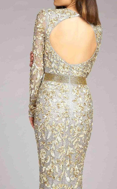 Mac Duggal - 4316D Sequined Lace Gown Evening Dresses