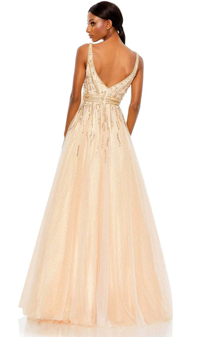 Mac Duggal 48858 - Sleeveless Embellished Evening Gown Evening Dresses