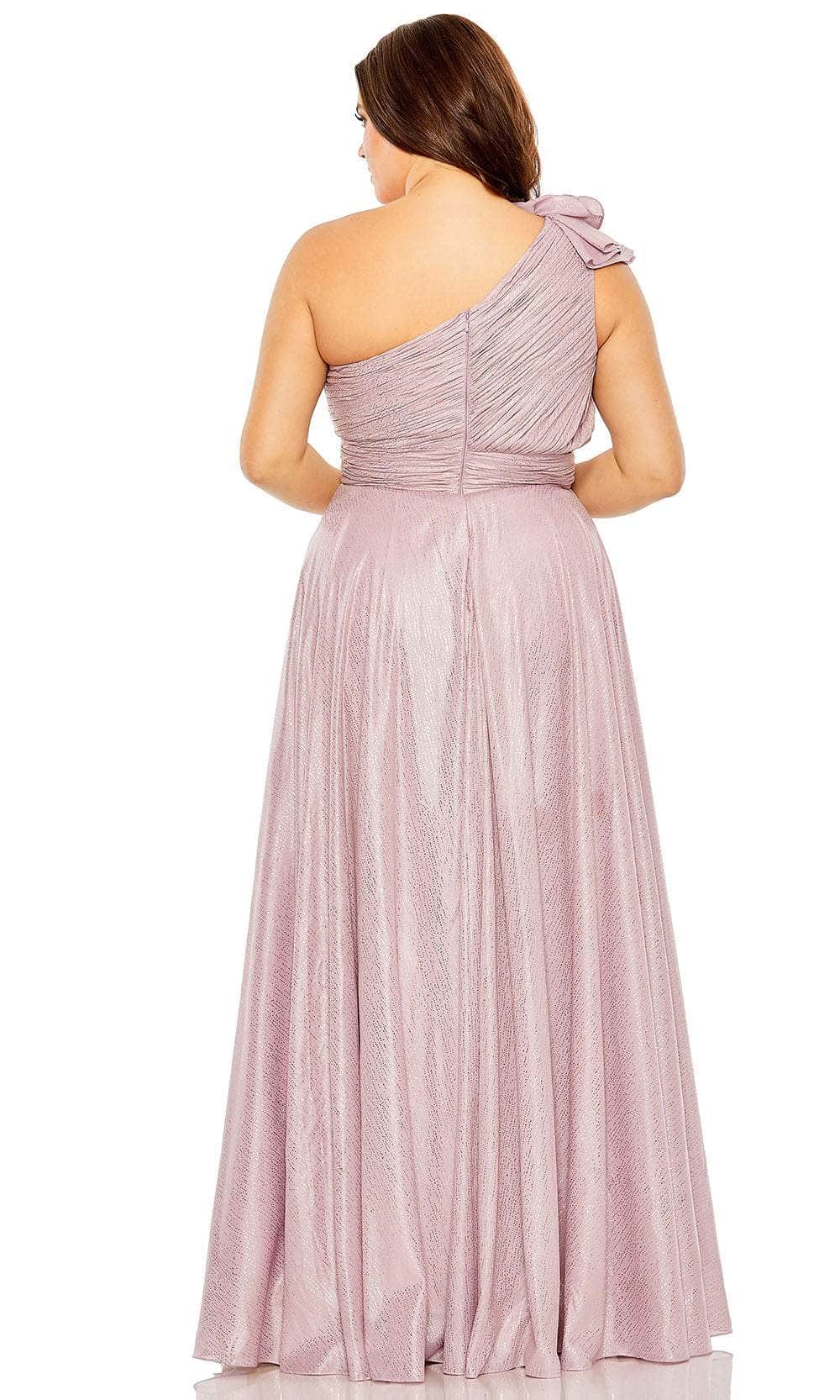 Mac Duggal 49713W - Ruched Bodice Cummerbund Gown Prom Dresses