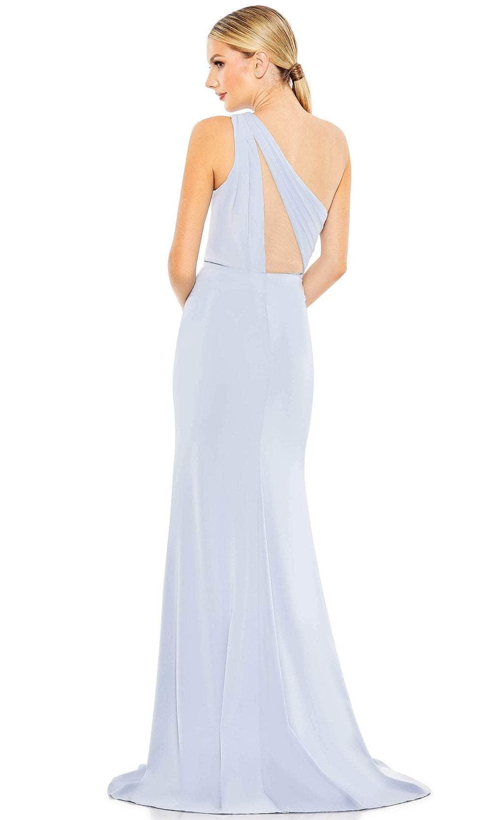 Mac Duggal 50668 - Asymmetrical Neckline Prom Dress Prom Dresses