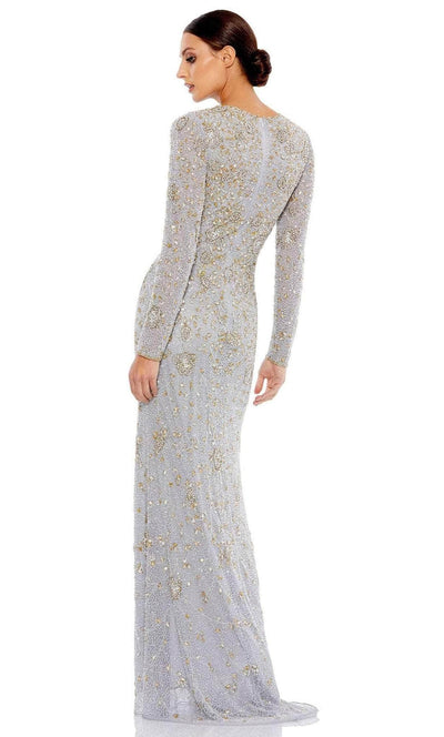 Mac Duggal 5308 - Long Sleeve Embellished Dress Evening Dresses