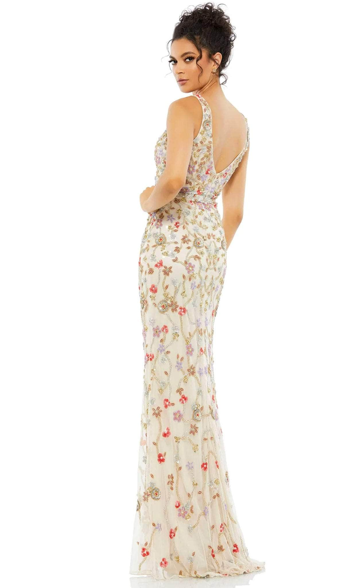 Mac Duggal 5482 - Floral Embellished Dress