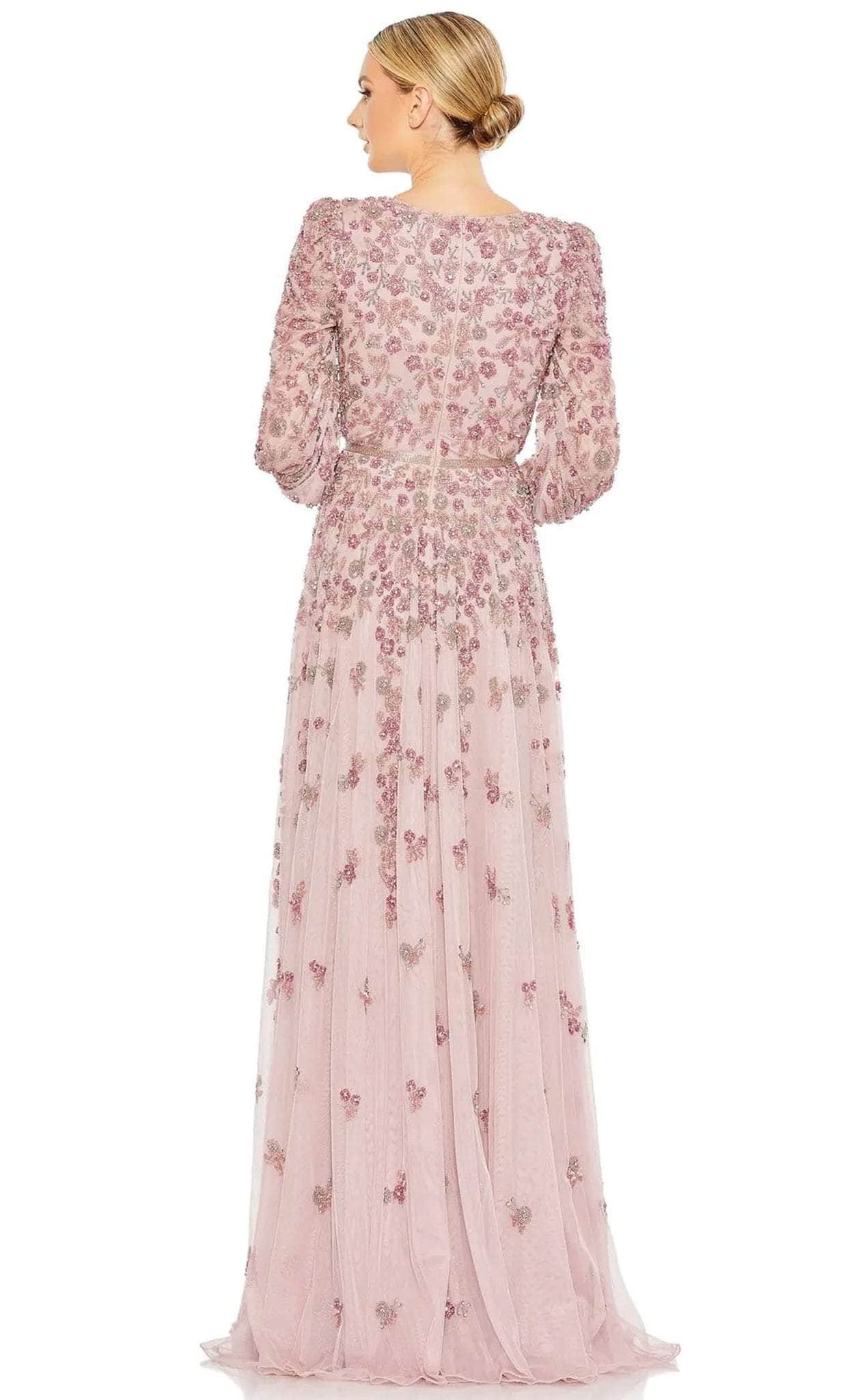 Mac Duggal 5497 - 3D Florals Long Dress