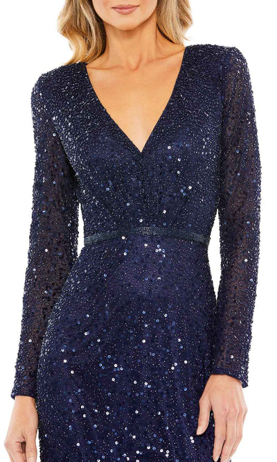Mac Duggal 5589 - Embellished Tea Length Dress Special Occasion Dress