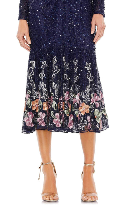 Mac Duggal 5589 - Embellished Tea Length Dress Special Occasion Dress