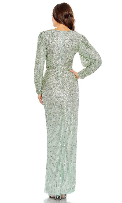 Mac Duggal 5638 - Sequin Long Sleeve Evening Dress Evening Dresses