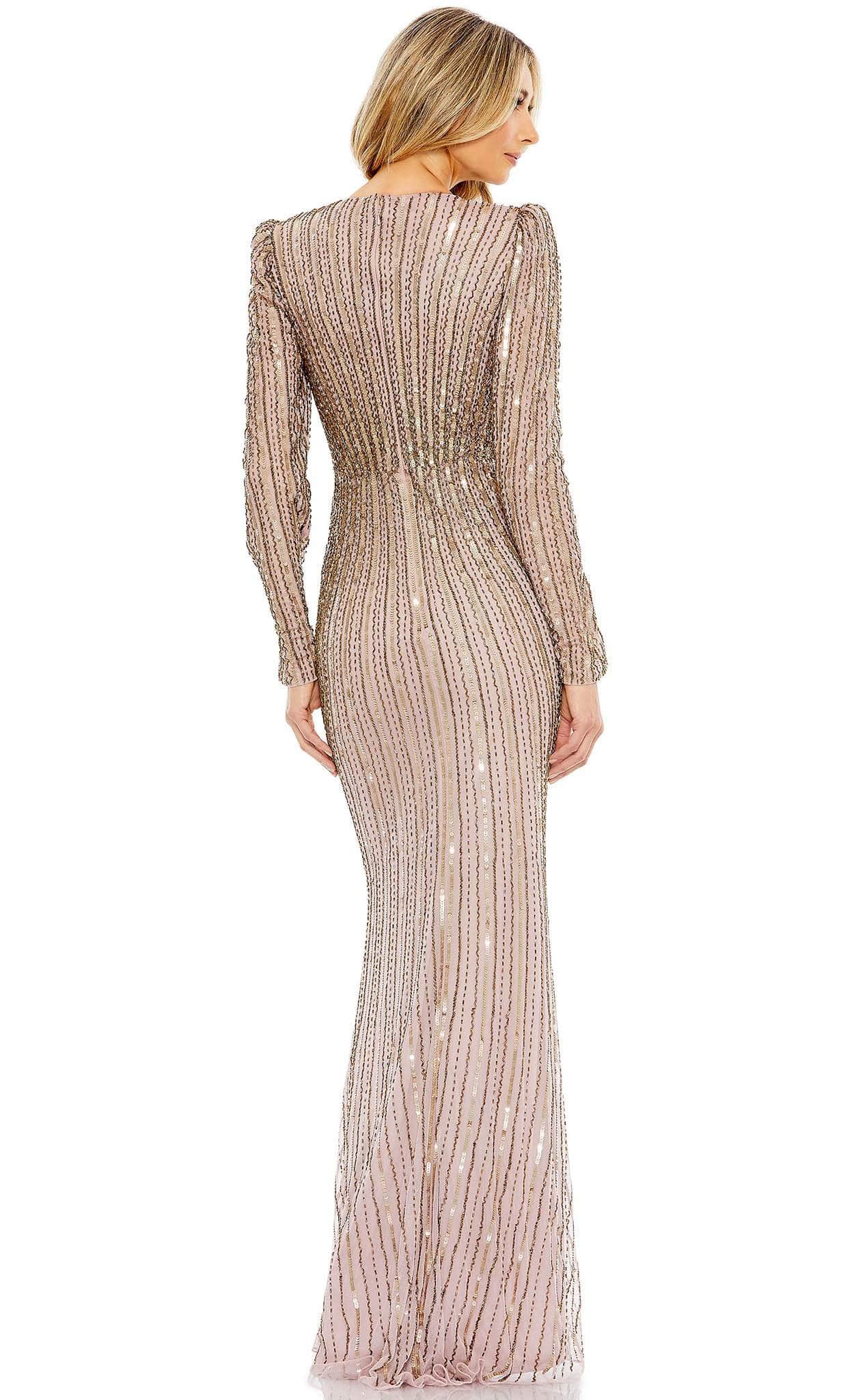 Mac Duggal 5641 - Long Sleeve Embellished Evening Dress Special Occasion Dress