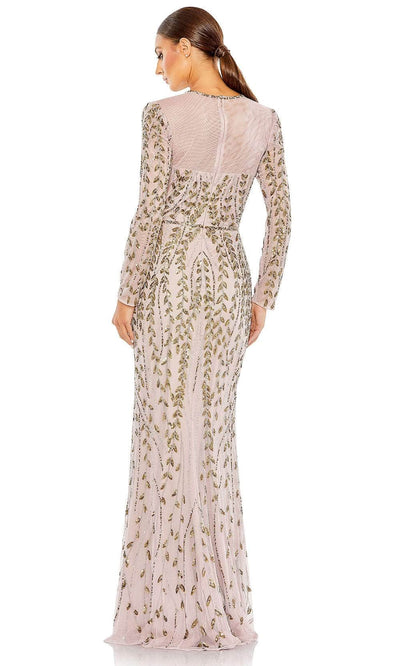 Mac Duggal 5644 - Jewel Neck Fitted Evening Dress Evening Dresses