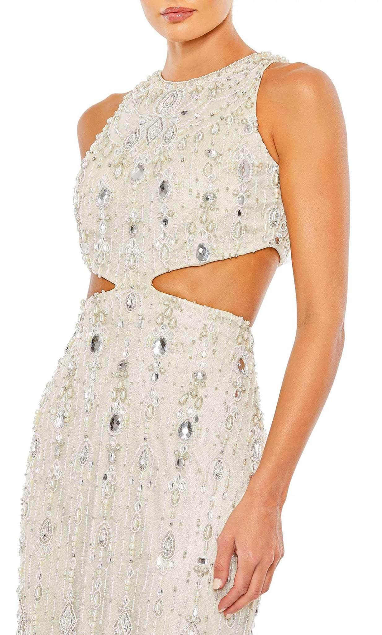 Mac Duggal 5740 - Beaded Column Gown