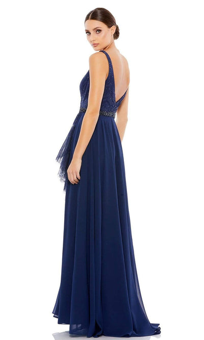 Mac Duggal - 67482 Open Back Lace Accented Dress Evening Dresses