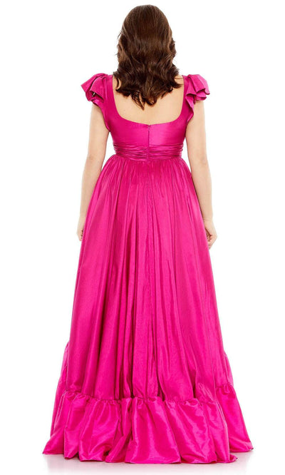 Mac Duggal 68150 - Flutter Sleeve Ruffle Gown Evening Dresses