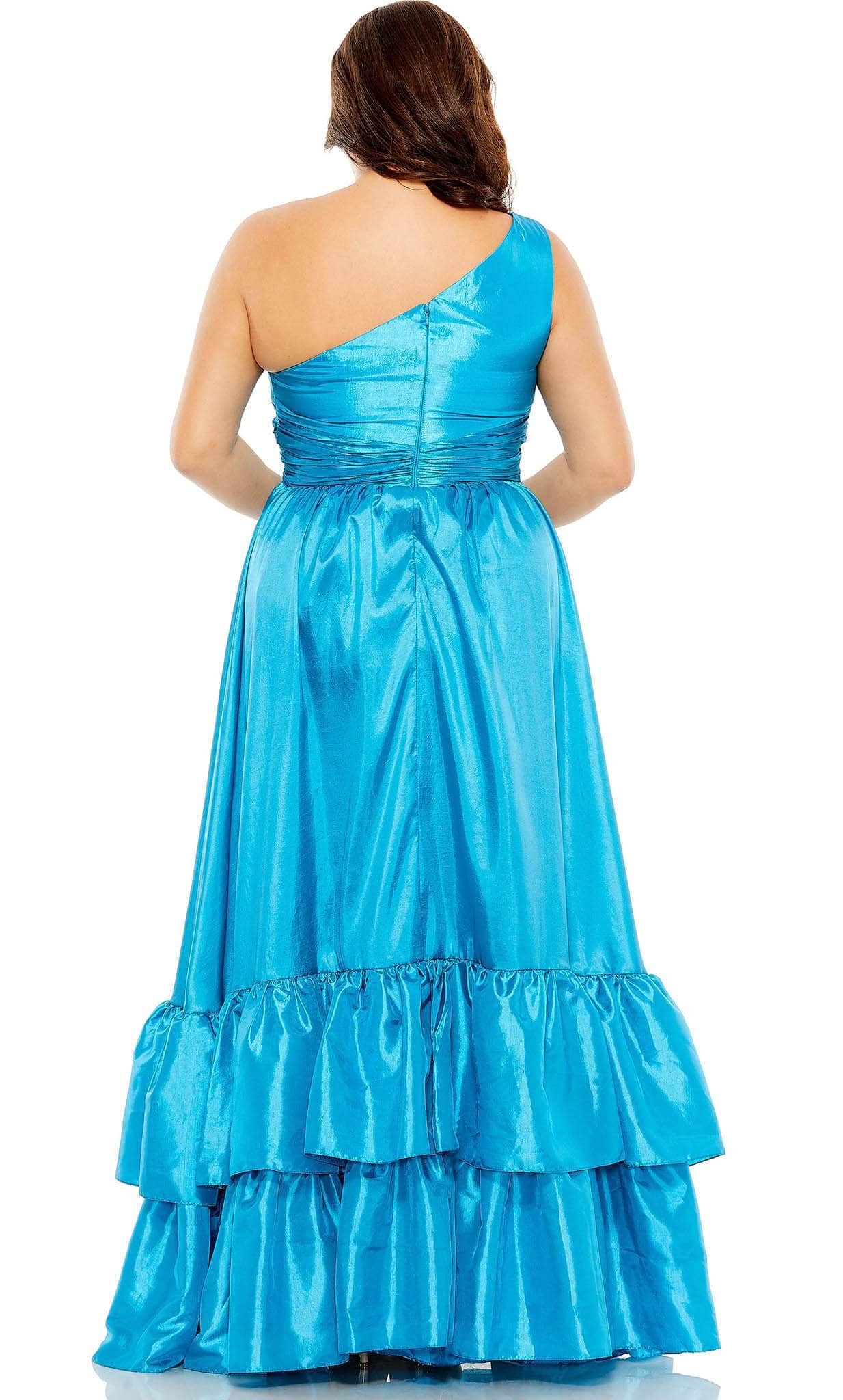 Mac Duggal 68527 - Ruffle Tiered A-Line Evening Gown Special Occasion Dress