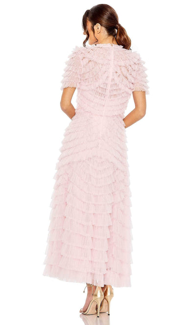 Mac Duggal 8055 - High Neck Ruffle Evening Dress Special Occasion Dress
