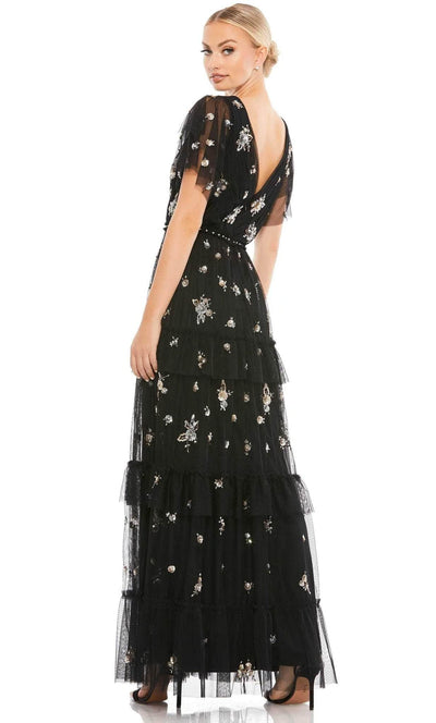 Mac Duggal 9068 - Sheer Sleeve Dress