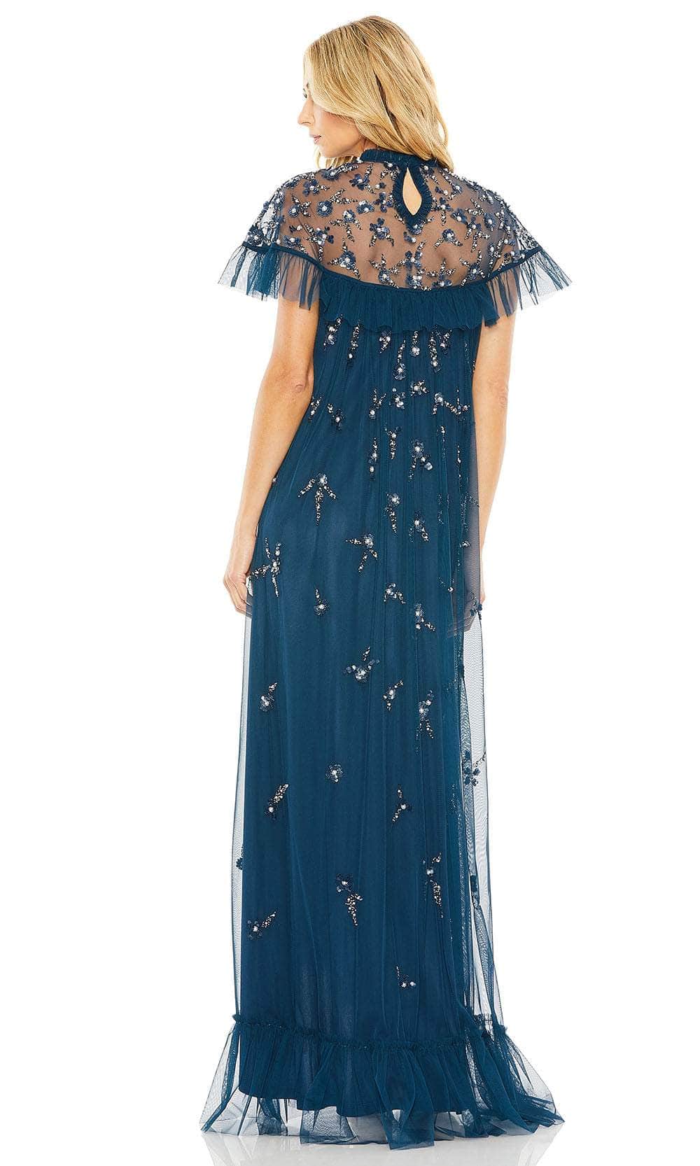 Mac Duggal 9262 - High Neck Beaded Gown Prom Dresses