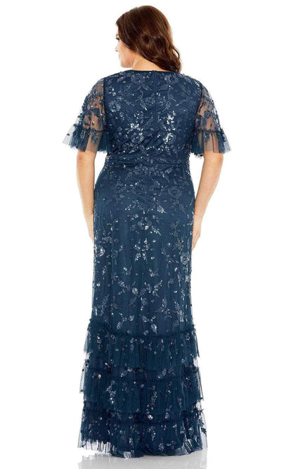 Mac Duggal 9270 - Flutter Sleeve V Neck Gown Mother of the Bride Dresses