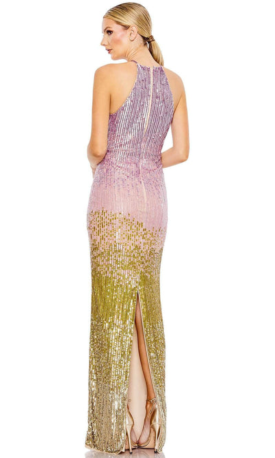 Mac Duggal 93738 - Halter Ombre Sequin Evening Dress Special Occasion Dress