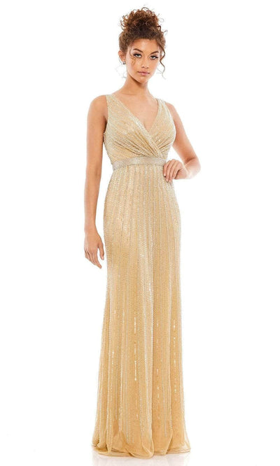 Mac Duggal Evening - 5219D Beaded Long Gown Evening Dresses