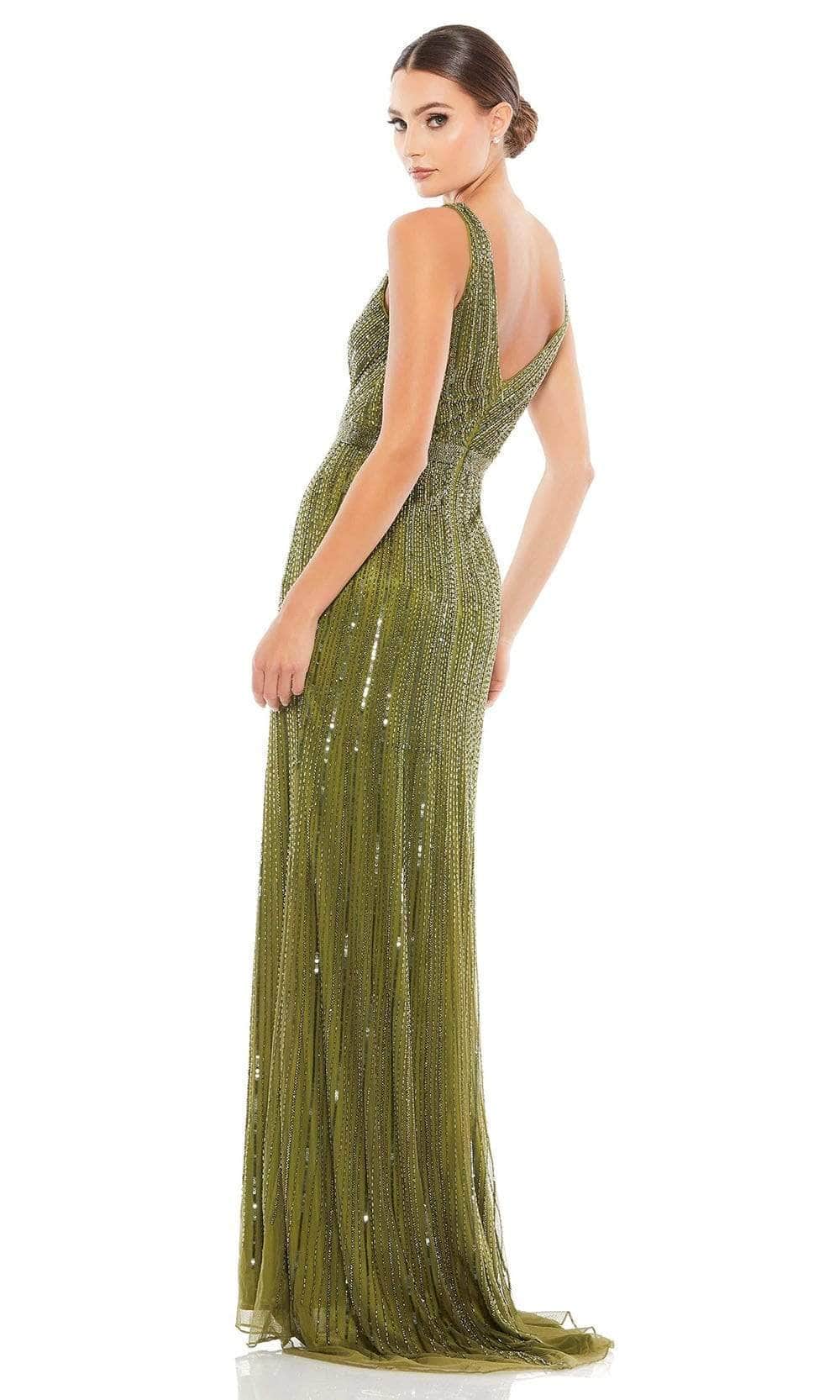 Mac Duggal Evening - 5219D Beaded Long Gown Evening Dresses