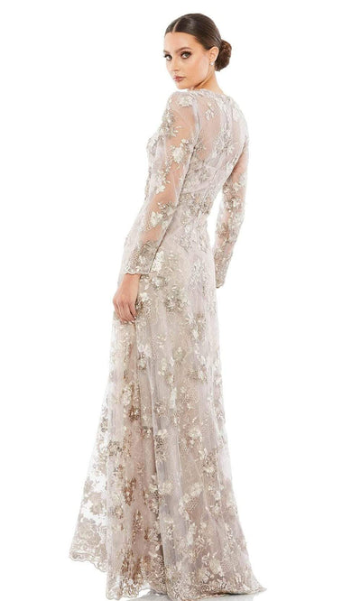 Mac Duggal Evening 67875 - Jewel Neck Sequin Evening Dress Evening Dresses