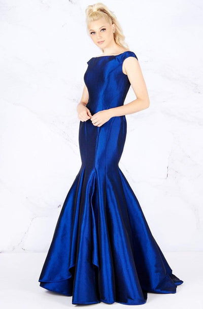 Mac Duggal - Flash Style 62398L Special Occasion Dress 0 / Midnight Blue